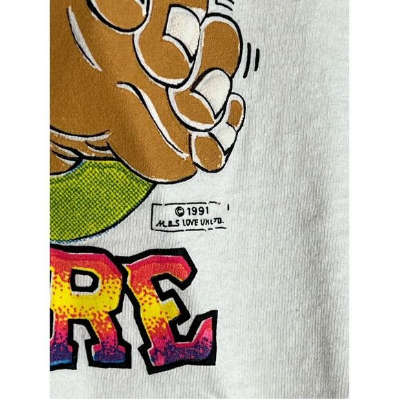 Vintage 90s Free Breast Exams Funny Tee - Picture 3 of 6